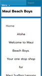 Mobile Screenshot of mauibeachboys.com