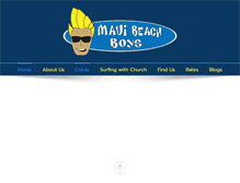 Tablet Screenshot of mauibeachboys.com